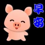 可愛粉粉豬 - 日常實用語