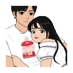 유진톡	사진 보냈어, 빨리 봐!
