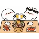 😝	밥먹고 힘내요!
