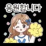 러블리 파란리본 소녀  러블리 파란리본 소녀