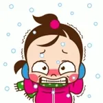 눈눈눈 흰눈이 왔어요~