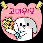 내 강아지의 귀여운 쪽지