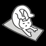 뮤냥은 이불 속이 좋다