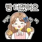 러블리 파란리본 소녀  러블리 파란리본 소녀