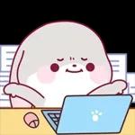 할 말은 하는 먹 토끼