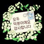 따뜻한 마음 봄꽃 엽서