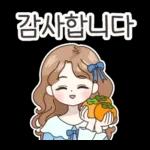 러블리 파란리본 소녀  러블리 파란리본 소녀