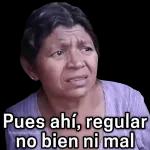 Pues ahí, regular no bien ni mal @paraguayita..01