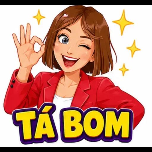Adesivos de menina