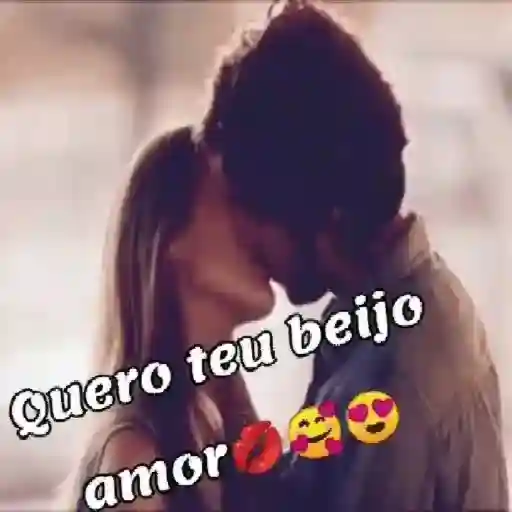 quero teu beijo amor