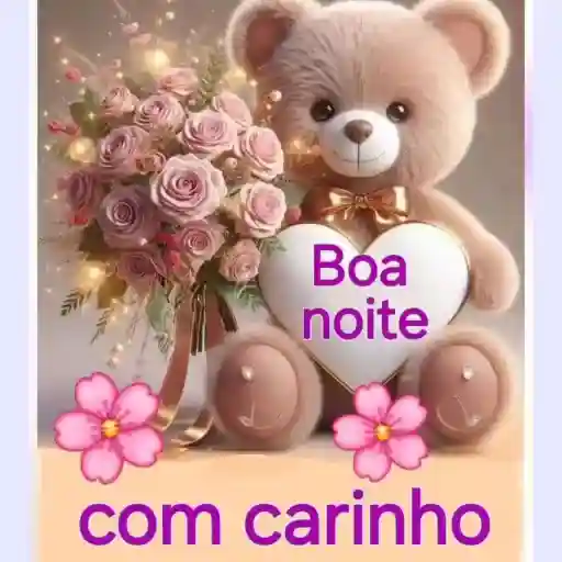 Boa noite com carinho