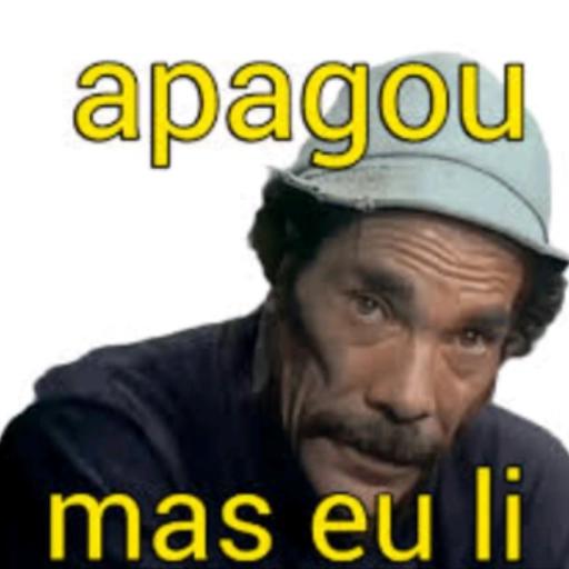 apagou mas eu li