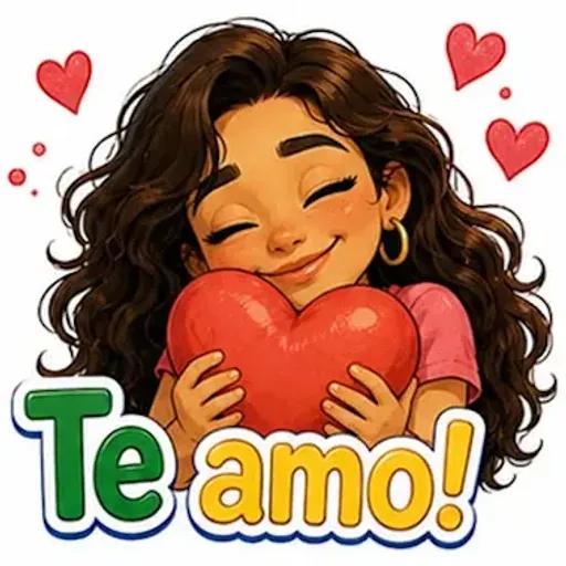 Adesivos de menina