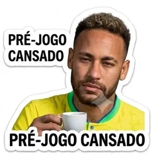 Adesivos do Neymar