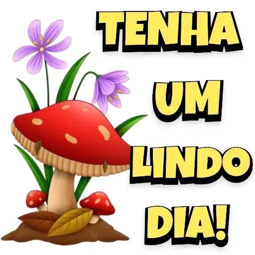 Adesivos de bom dia