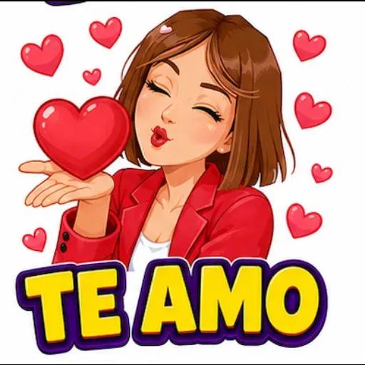 Adesivos de menina