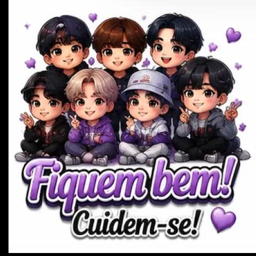Figurinhas do BTS