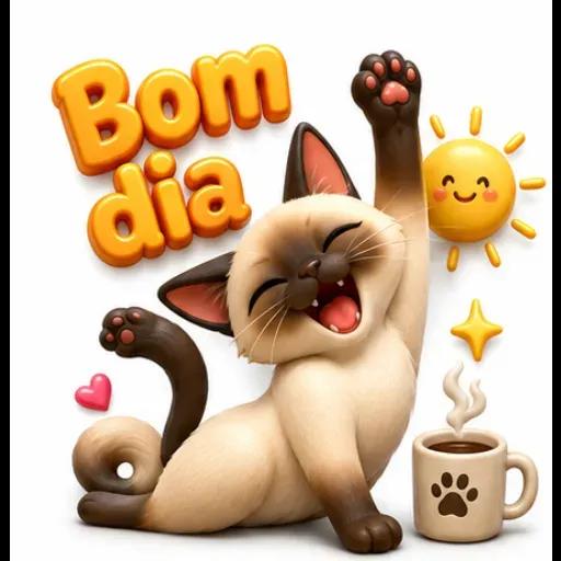 adesivos fofos de gatinhos
