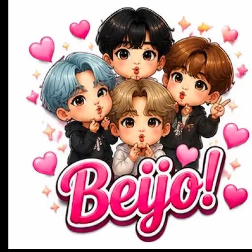 Figurinhas do BTS
