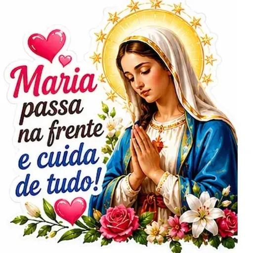 Adesivos com a bênção de Jesus