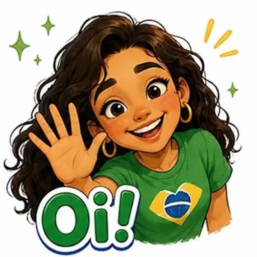Adesivos de menina