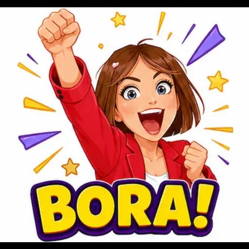 Adesivos de menina