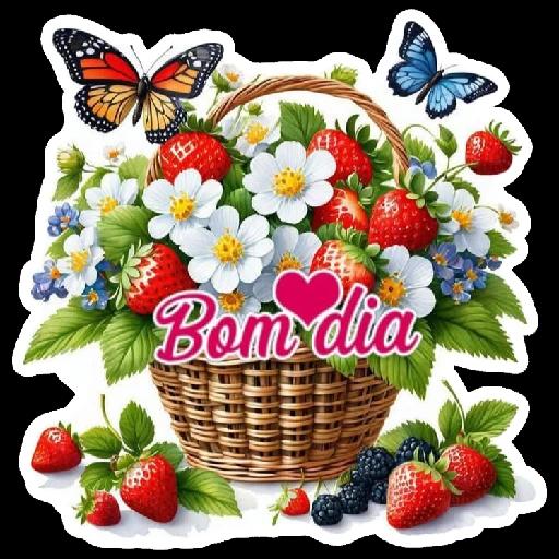 Bom dia, amiga!
