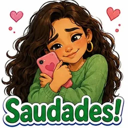 Adesivos de menina