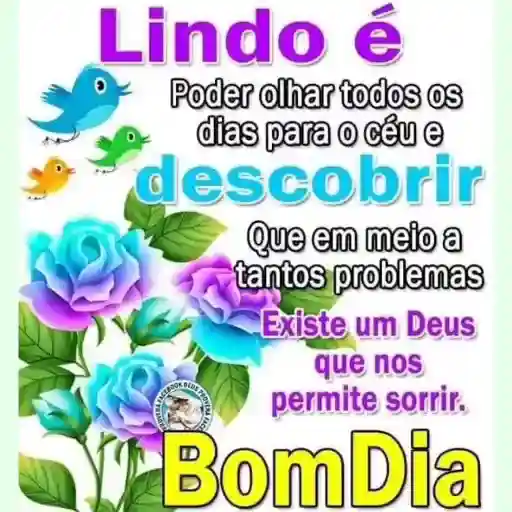 UM BOM DIA COM MUITAS BÊNÇÃO E VITÓRIAS!