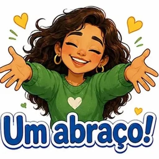Adesivos de menina