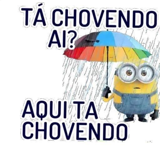 chovendo 