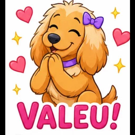 Adesivos de cachorro