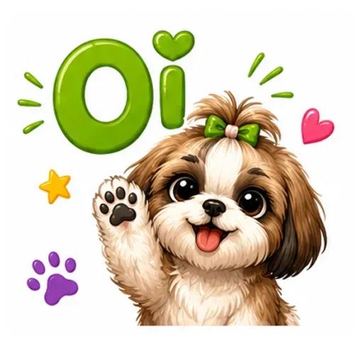 adesivos de cachorrinho