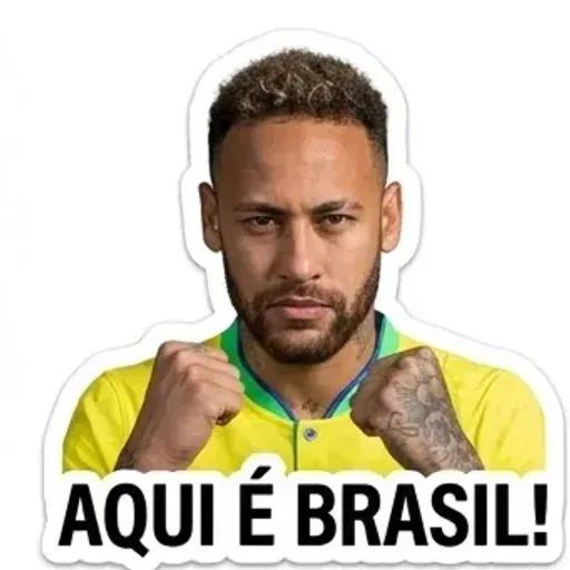 Adesivos do Neymar