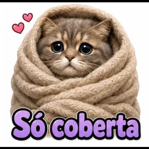 Adesivos de animais de inverno