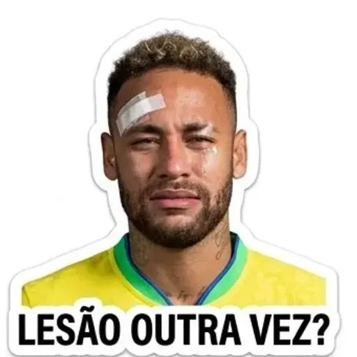 Adesivos do Neymar