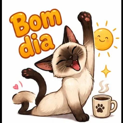 Adesivos de gato
