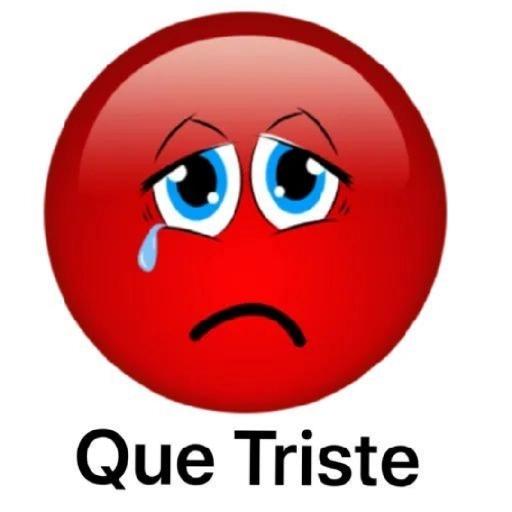 triste 😞