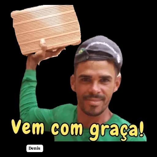 Vem com graça!