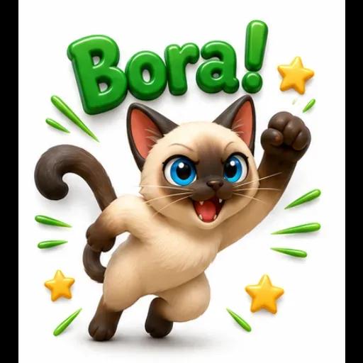 adesivos fofos de gatinhos