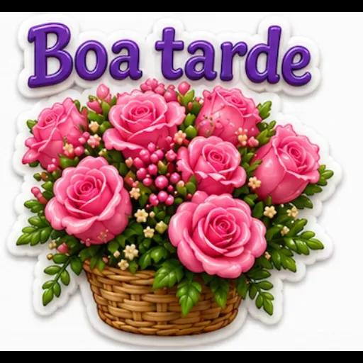 Adesivos de bom dia