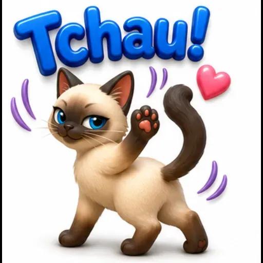 adesivos fofos de gatinhos