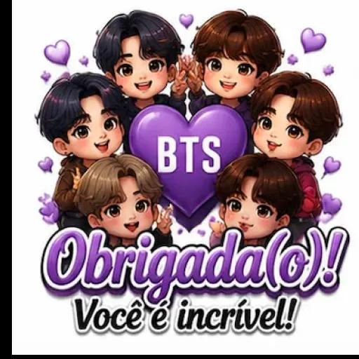 Figurinhas do BTS