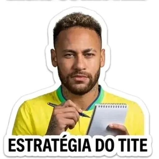 Adesivos do Neymar