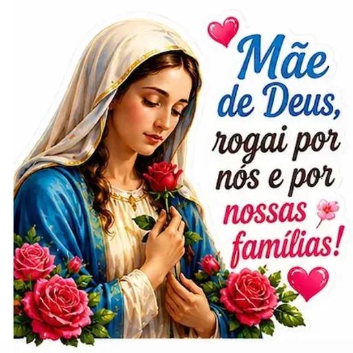Adesivos com a bênção de Jesus