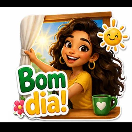 Adesivos de menina