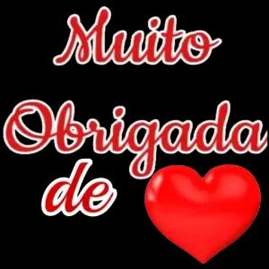 Muito Obrigada de - getsticker.com