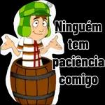  Ninguém
tem
paciência
comigo