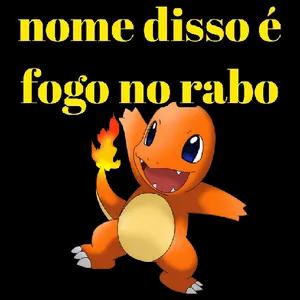 nome disso é fogo no rabo - getsticker.com