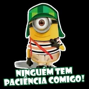 NINGUÉM TEM PACIENCIA COMIGO!  - getsticker.com